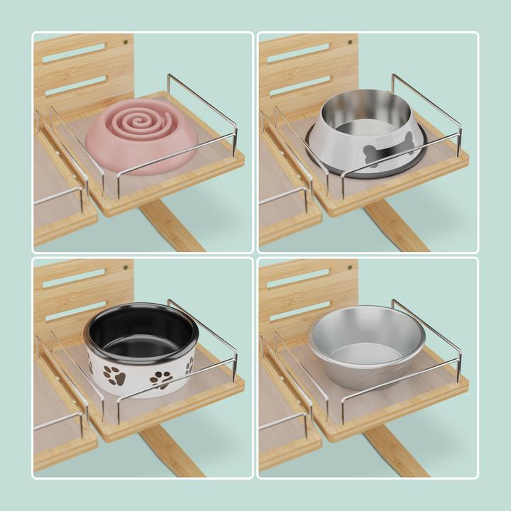 Image du produit Relaxdays Hunde-Futterstation (1 l)