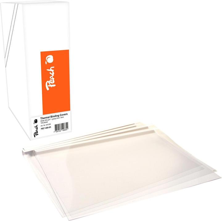 Actual product image Peach White cover
