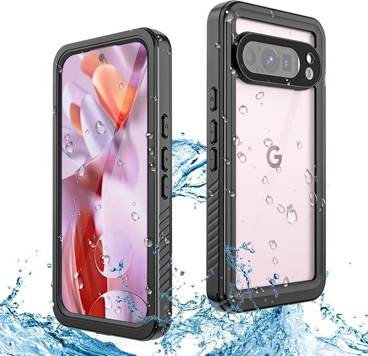 Immagine prodotto Redpepper Google Pixel 9 Pro XL - IP68 FS Series Wasserdichtes Outdoor Case, schwarz (Google Pixel 9 Pro XL)