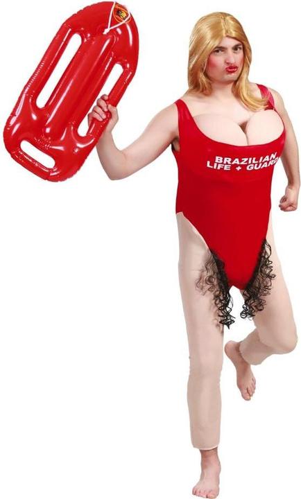 Produktbild Amscan Crazy Brazilian Lifeguard Herrenkostüm (M)