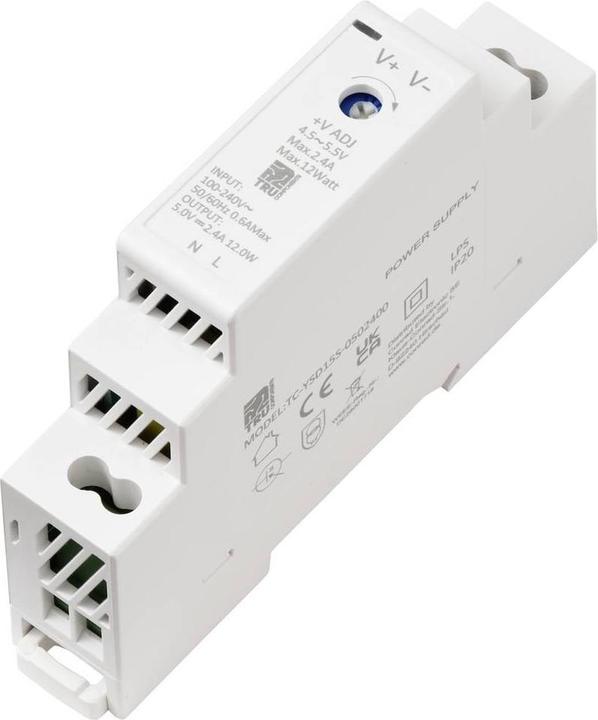 Actual product image Tru Components TC-13713360 Hutschienen-Netzteil (DIN-Rail) Verbrauch (StandBy) 0