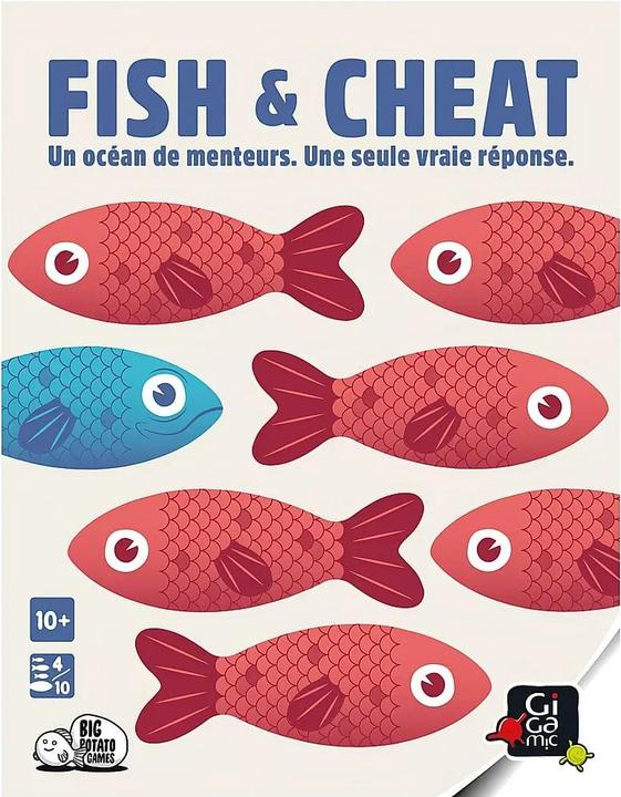 Produktbild Gigamic Fish Cheat f (Französisch, 4 - 10 Spieler)