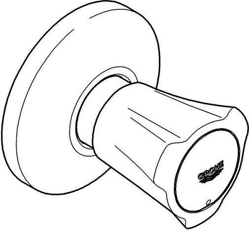 Actual product image Grohe Top unit for concealed valve Costa 19854001