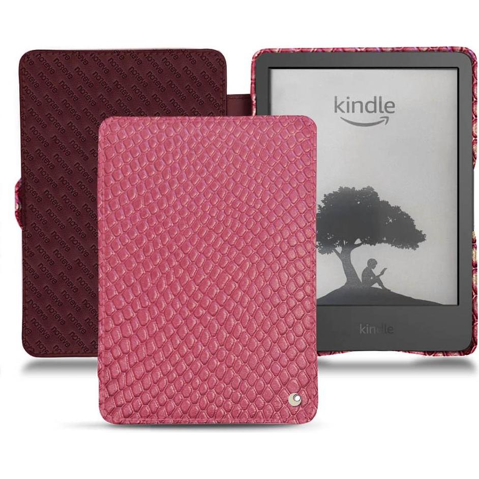 Thumbnail - Noreve Lederschutzhülle horizontal (Kindle), Tablet Hülle, Rosa