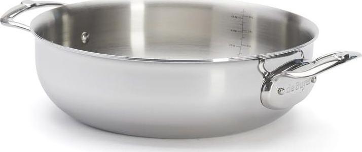 Immagine prodotto de Buyer AFFINITY padella conica 28cm con coperchio, induzione (Acciaio inossidabile, 28 x 15 cm)