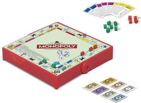 Actual product image Monopoly Jeu de Voyage (French)