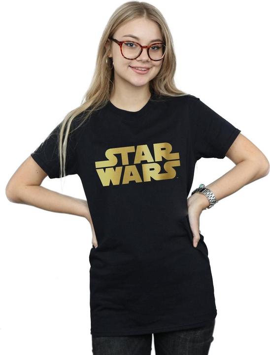 Produktbild Star Wars Gold Logo TShirt (XXL)