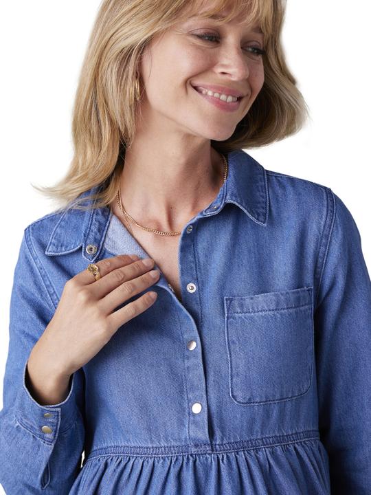 Produktbild Envie de Fraise Jeanskleid für Schwangerschaft und Stillzeit, Recycling-Baumwolle (44)
