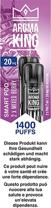 Actual product image Aroma King Mixed Berry (Bilberry)