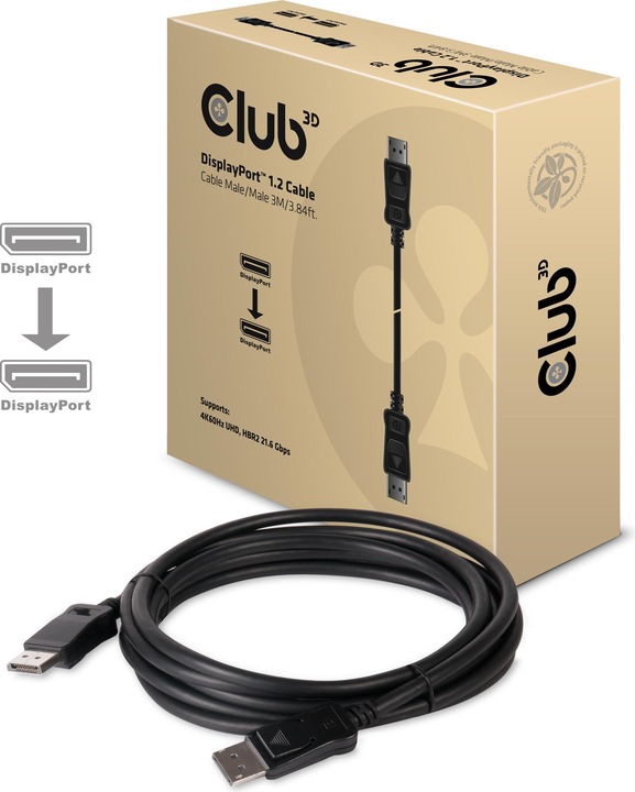 Produktbild Club 3D DisplayPort — DisplayPort (3 m, DisplayPort)