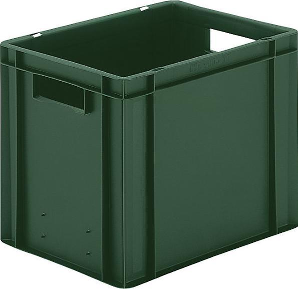 Actual product image kaiserkraft Euro format stacking containers, walls and bottom closed