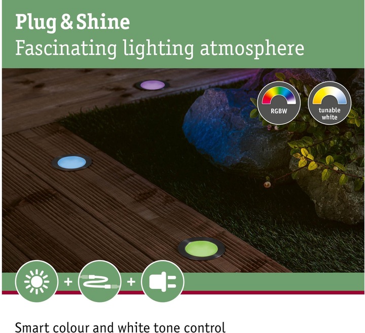Produktbild Paulmann Outdoor Plug & Shine Floor (100 lm, IP67)