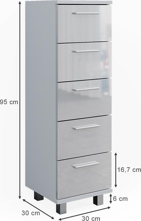 Produktbild Vicco Ilias (30 x 95 x 30 cm)