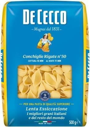 Actual product image De Cecco Conchiglie Rigate N50 (500 g)