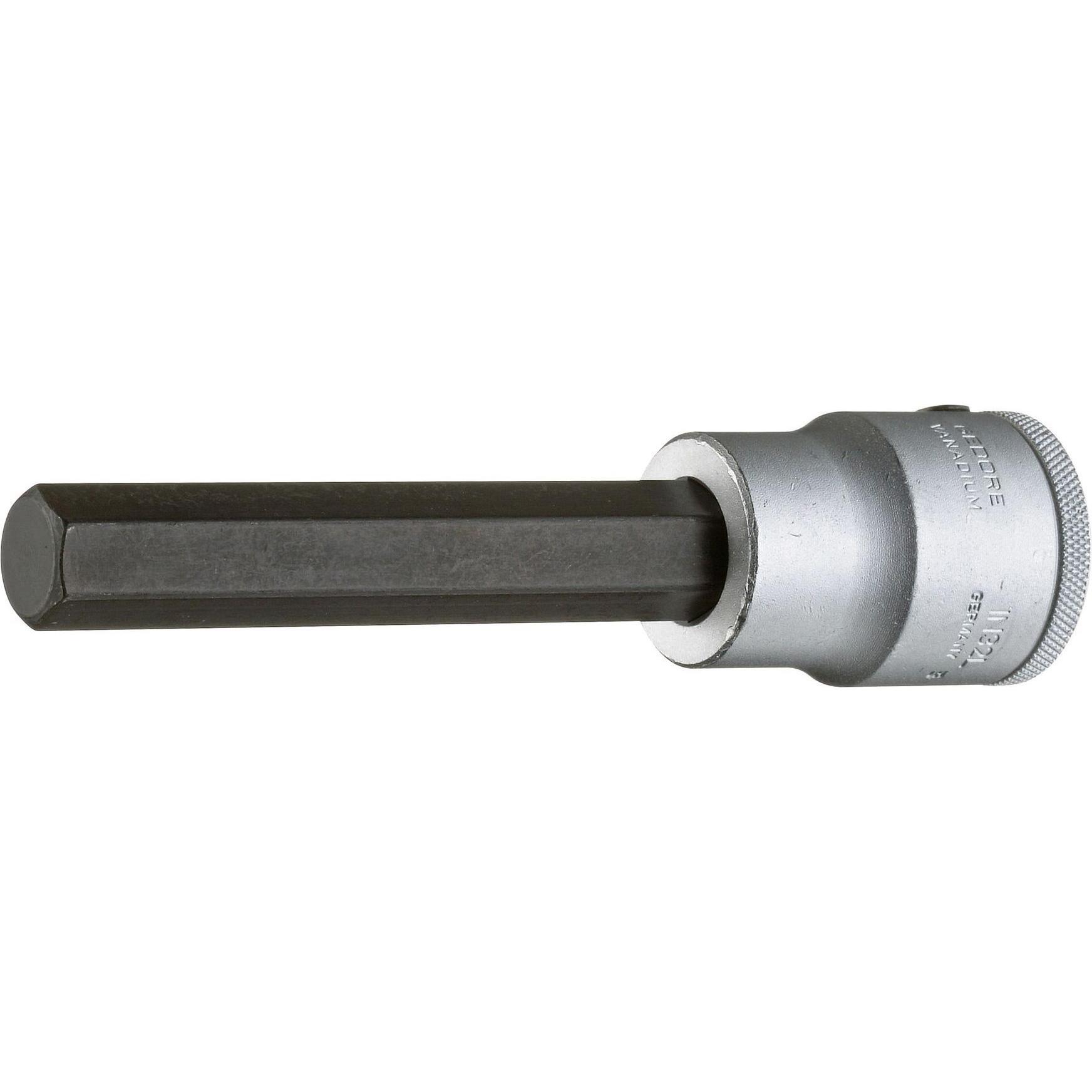 Gedore, Steckschlüssel + Stecknuss, IN 32 L 22-155 Schraubendrehereinsatz 3/4" lang Innen-6-kant 22 mm (22 mm)