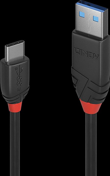 Productafbeelding Lindy Zwarte lijn (0.50 m, USB 3.1)