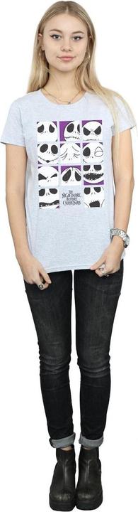 Produktbild Disney Nightmare Before Christmas Many Faces Of Jack Squares TShirt (L)