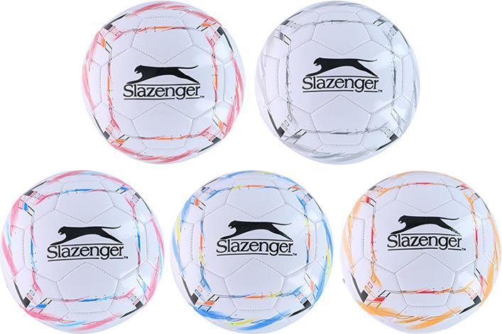 Actual product image Slazenger - Fussballball Grösse 5 (weiss / rot) (5)