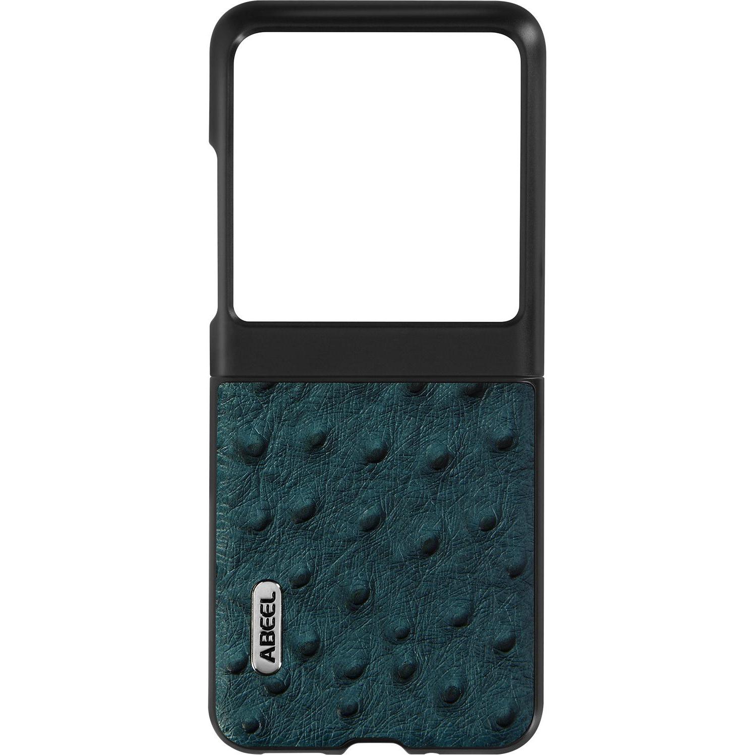 Abeel Leather Bird Series (Motorola Razr 40 Ultra), Smartphone Hülle, Blau