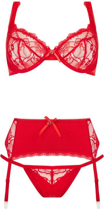 Productafbeelding Besired 3teiliges BHSet Marzia rot (L)