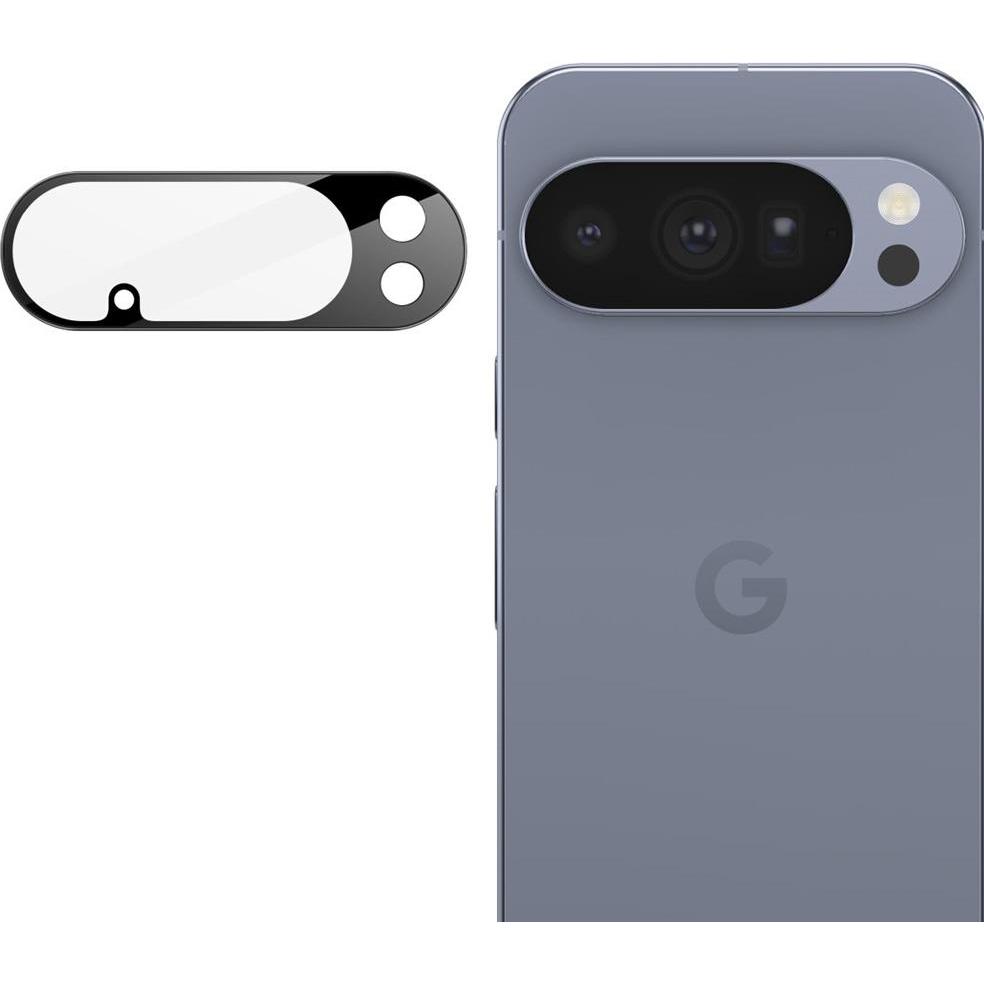 Techsuit - Full Camera Glass - Google Pixel 10 Pro - Black (1 pz., Google Pixel 10 Pro), Pellicola protettiva smartphone, Nero