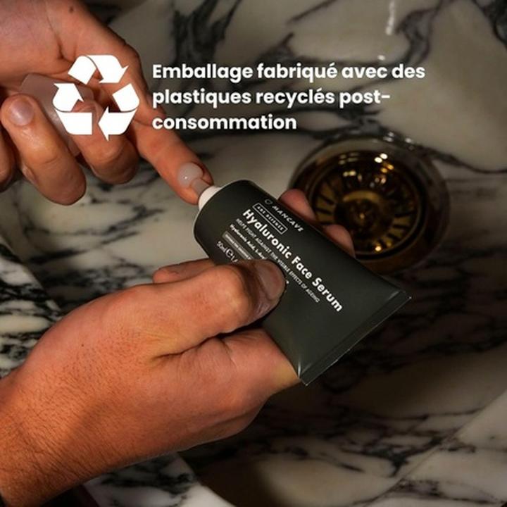 Produktbild ManCave Hyaluronsäure und Koffein Anti-Aging Gesichtsserum 50ml (30 ml)