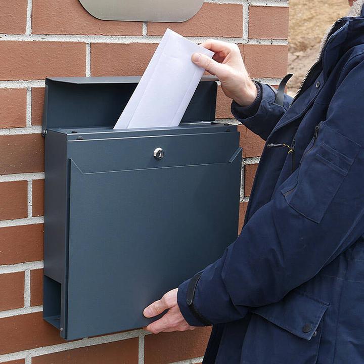 Image du produit SafePost 800 Boîte aux lettres anthracite RAL7016 mat