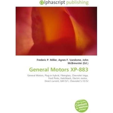 General Motors XP-883, Ratgeber von Agnes F. Vandome, Frederic P. Miller, John McBrewster