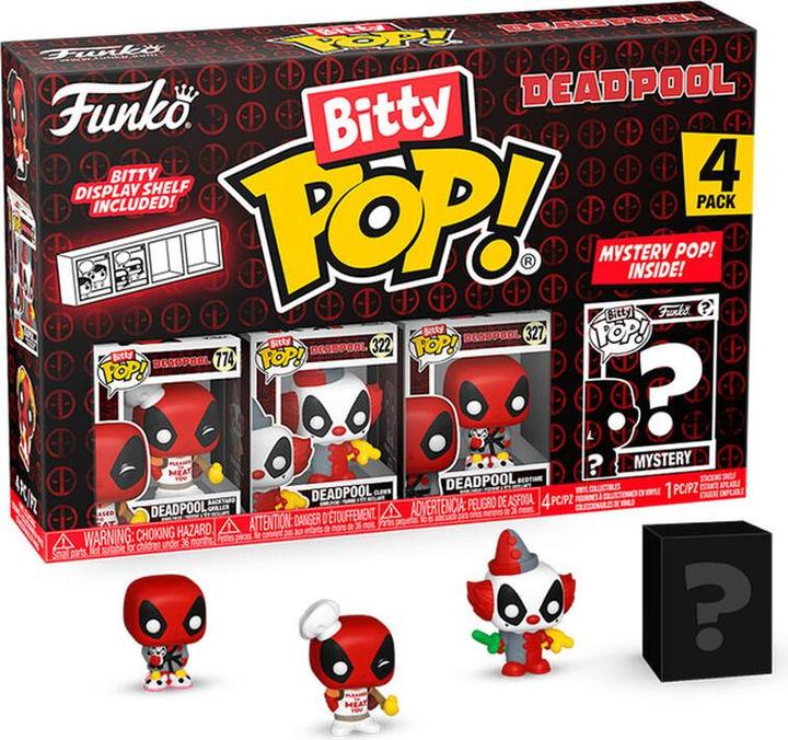 Actual product image Funko Blister Bitty POP Marvel Deadpool Master
