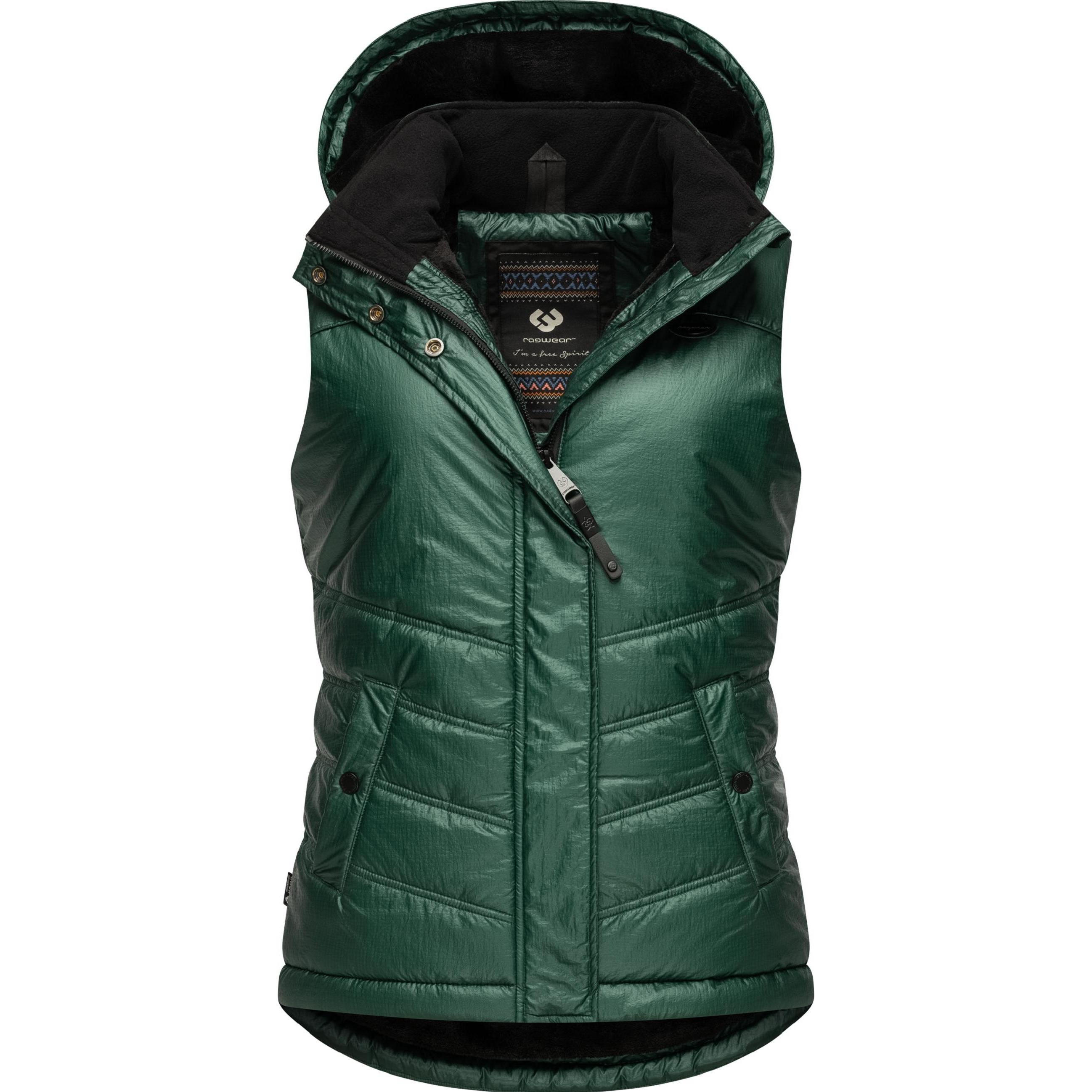 Ragwear, Damen, Weste, Hesty Bling, Grün, (XS)