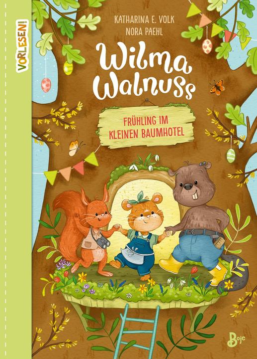 Actual product image Wilma Walnuss - Frühling im kleinen Baumhotel (Band 2) (German, Catherine E. People, Nora Paehl, 2023)