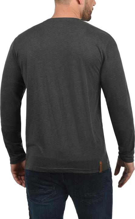 Immagine prodotto Solid Volko Maglia Maglie A Maniche Lunghe Da Uomo Con Collo Grandad (L)