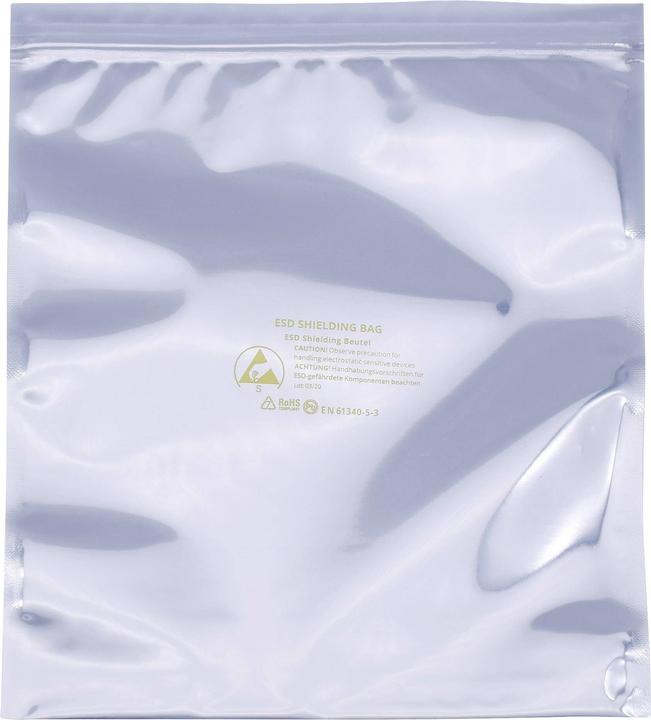 Image du produit Quadrios Sachet ESD (L x l) 200 mm x 250 mm blindé Lettre d'identification ESD S 10 pcs. (10 pcs)