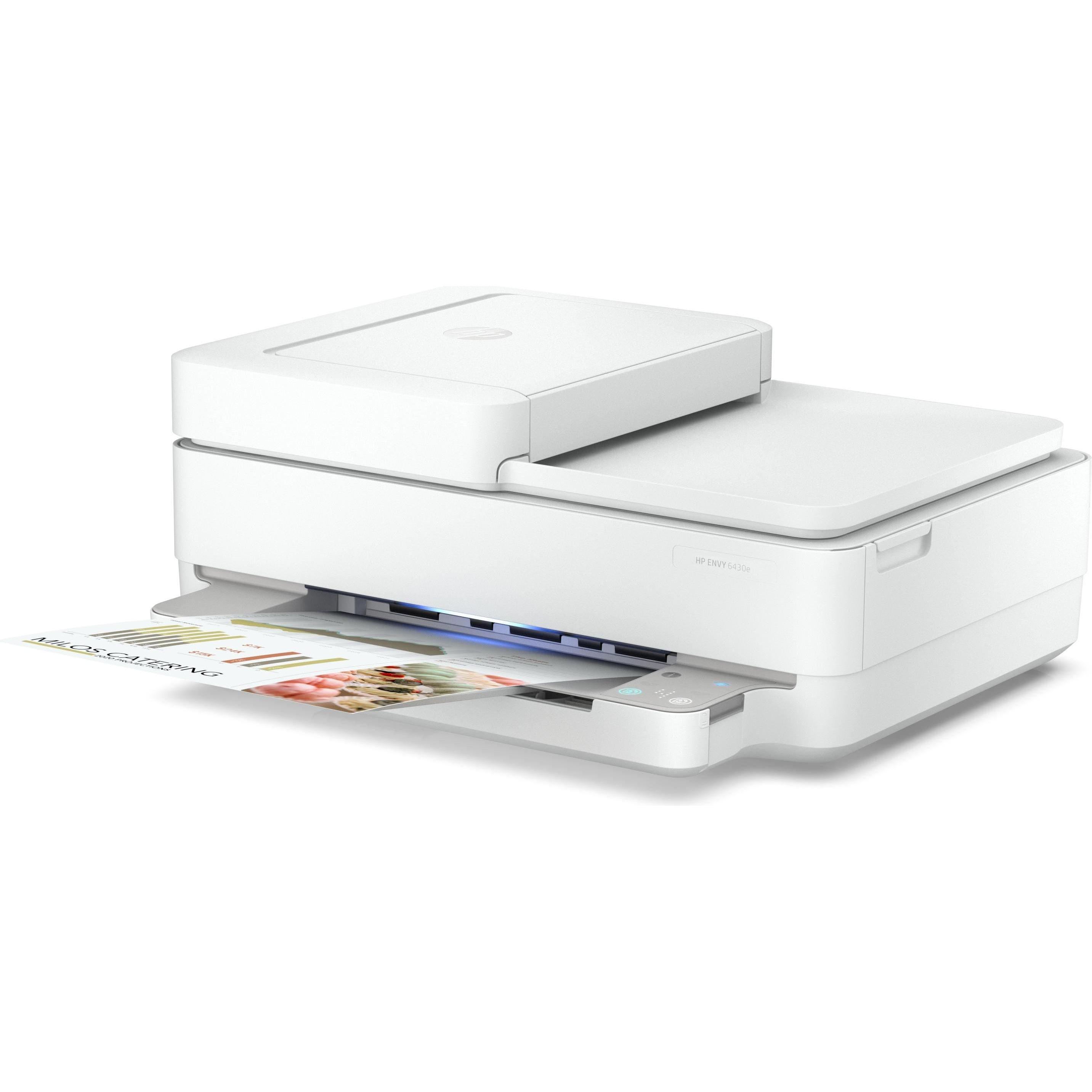HP Envy 6430e (Tintenpatrone, Farbe), Drucker, Weiss
