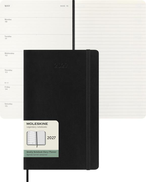 Produktbild Moleskine Geschäftsagenda Weekly (A5, 1 Woche / 1 Seite)