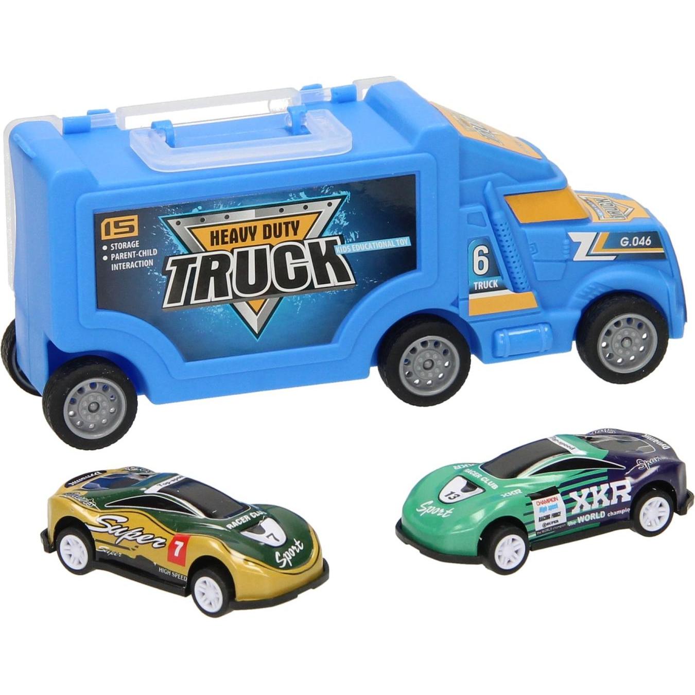 Lobbes LKW mit 2 Autos