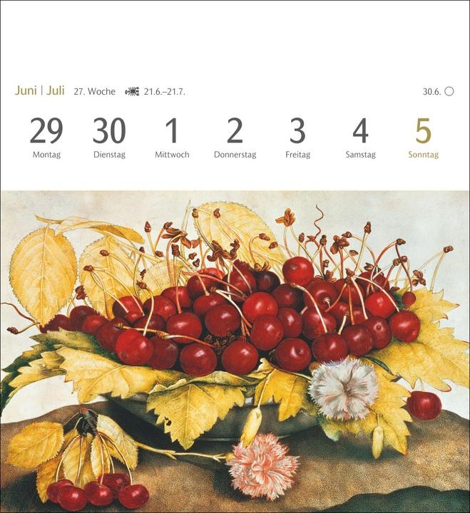 Produktbild Harenberg Kunstgenuss Postkartenkalender 2026 - Kalender mit 53 Kunstpostkarten