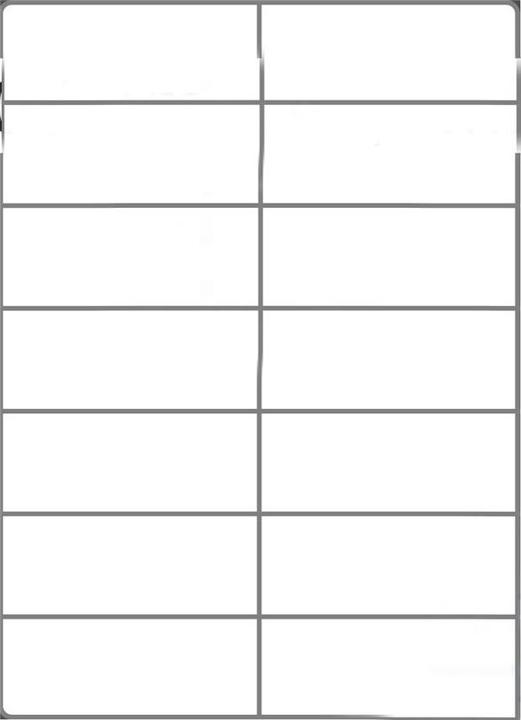 Actual product image HERMA Universal labels A4