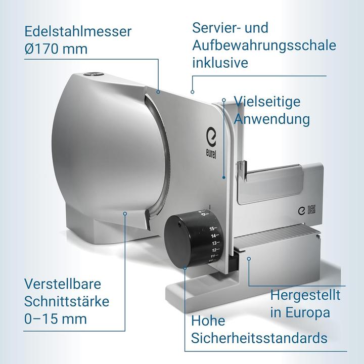 Immagine prodotto Eurel Elektrischer Allesschneider RS72