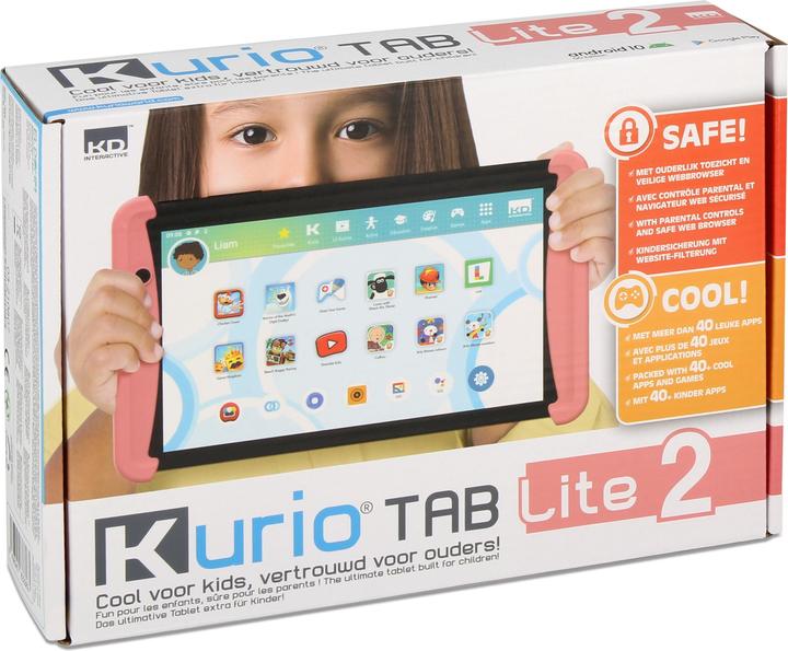 Productafbeelding Kurio Tab Lite 2 (Alleen WLAN, 7", 16 GB, Roze)