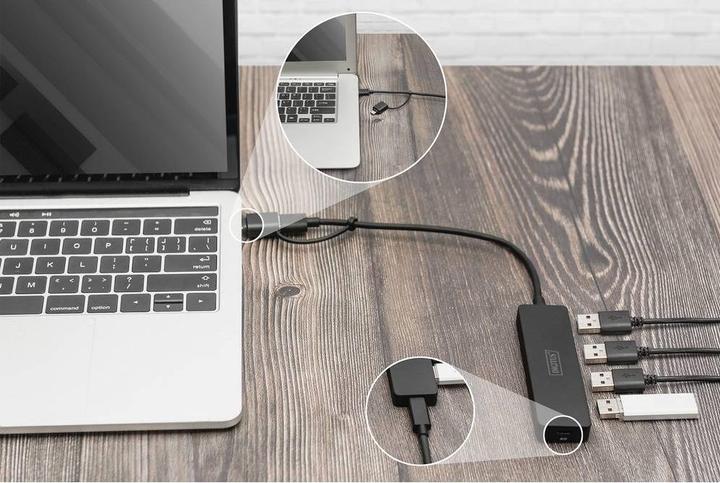 Immagine prodotto Digitus DA-70235 (USB-C, 4 porte)