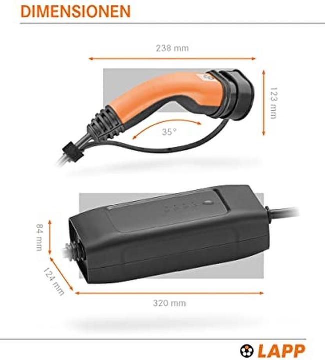 Produktbild Lapp Mobility Ev-mobile Charger Basic Fix (2.30 kW, 10 A, 6 m)