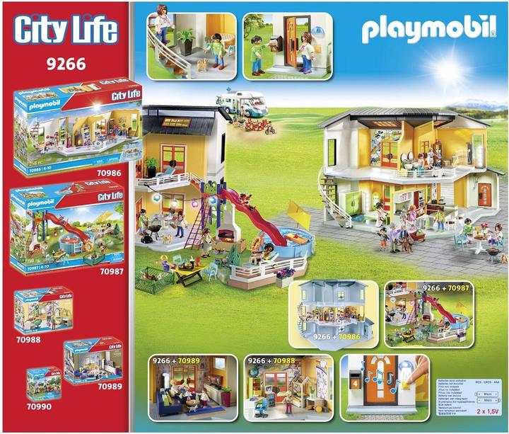Actual product image Playmobil Modern residential house (9266, Playmobil City Life)