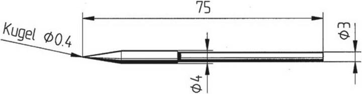 Image du produit Panne type 212 pour Micro tool (Panne de soudure)