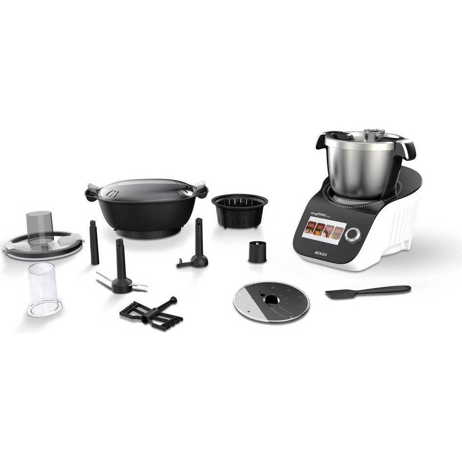 Thumbnail - Sogo Küchenmaschine, Küchenmaschine, Schwarz, Weiss