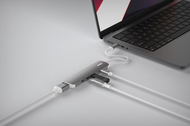 Actual product image LINQ Connects 5in1 PRO USB-C Multiport Hub 140W (USB-C, 5 ports)