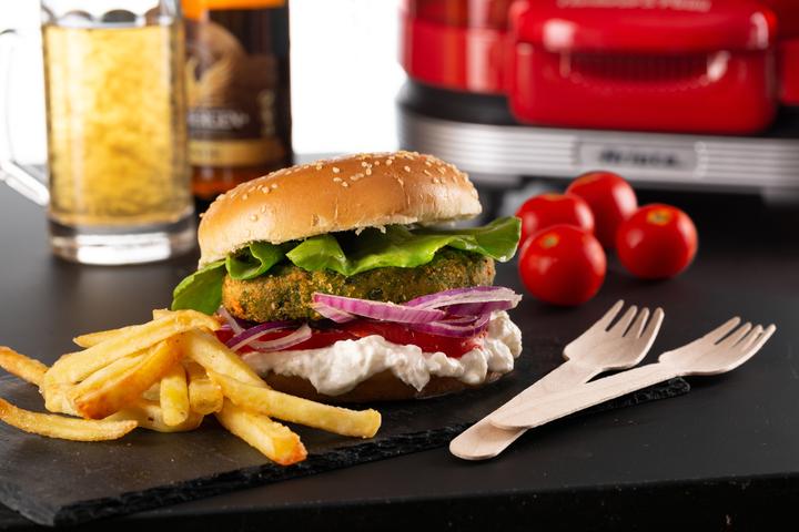 Actual product image Ariete 205 Hamburger device Party Time