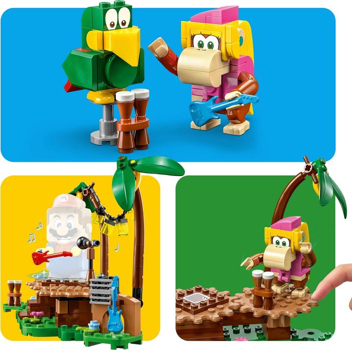Produktbild LEGO Dixie Kongs Dschungel-Jam - Erweiterungsset (71421, LEGO Super Mario)