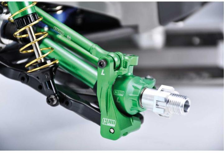 Produktbild GPM Alu C-Hubs vorne orange Traxxas Jato 4x4