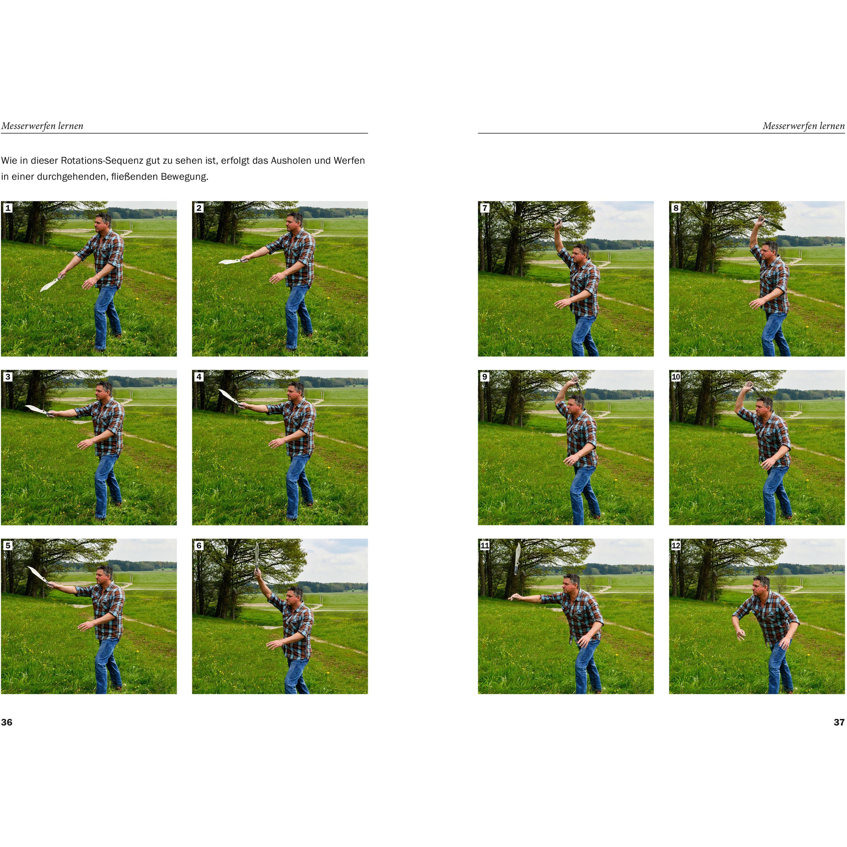 Thumbnail - Messerwerfen wie die Profis - mit Axtwerfen, Sachbücher von Peter Kramer